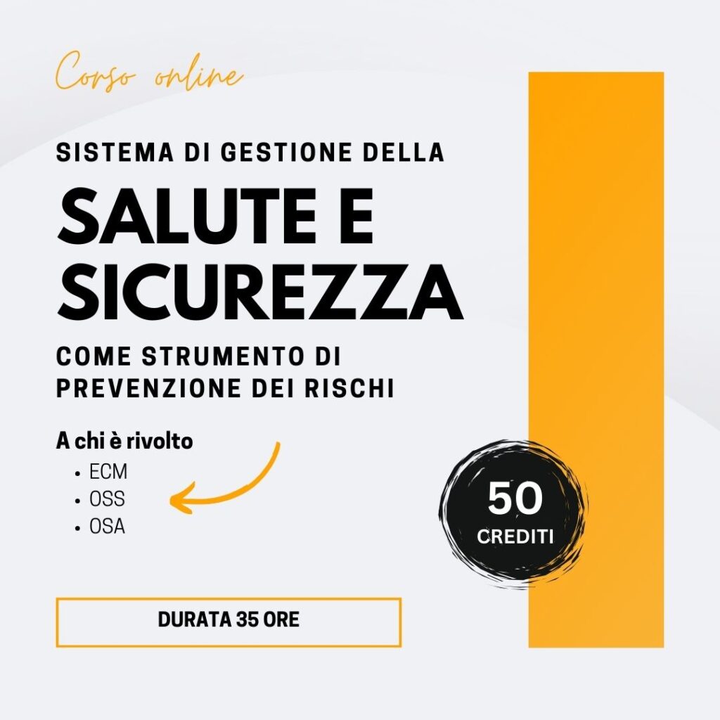 SISTEMA DI GESTIONE DELLA SALUTE E SICUREZZA COME STRUMENTO DI PREVENZIONE DEI RISCHI